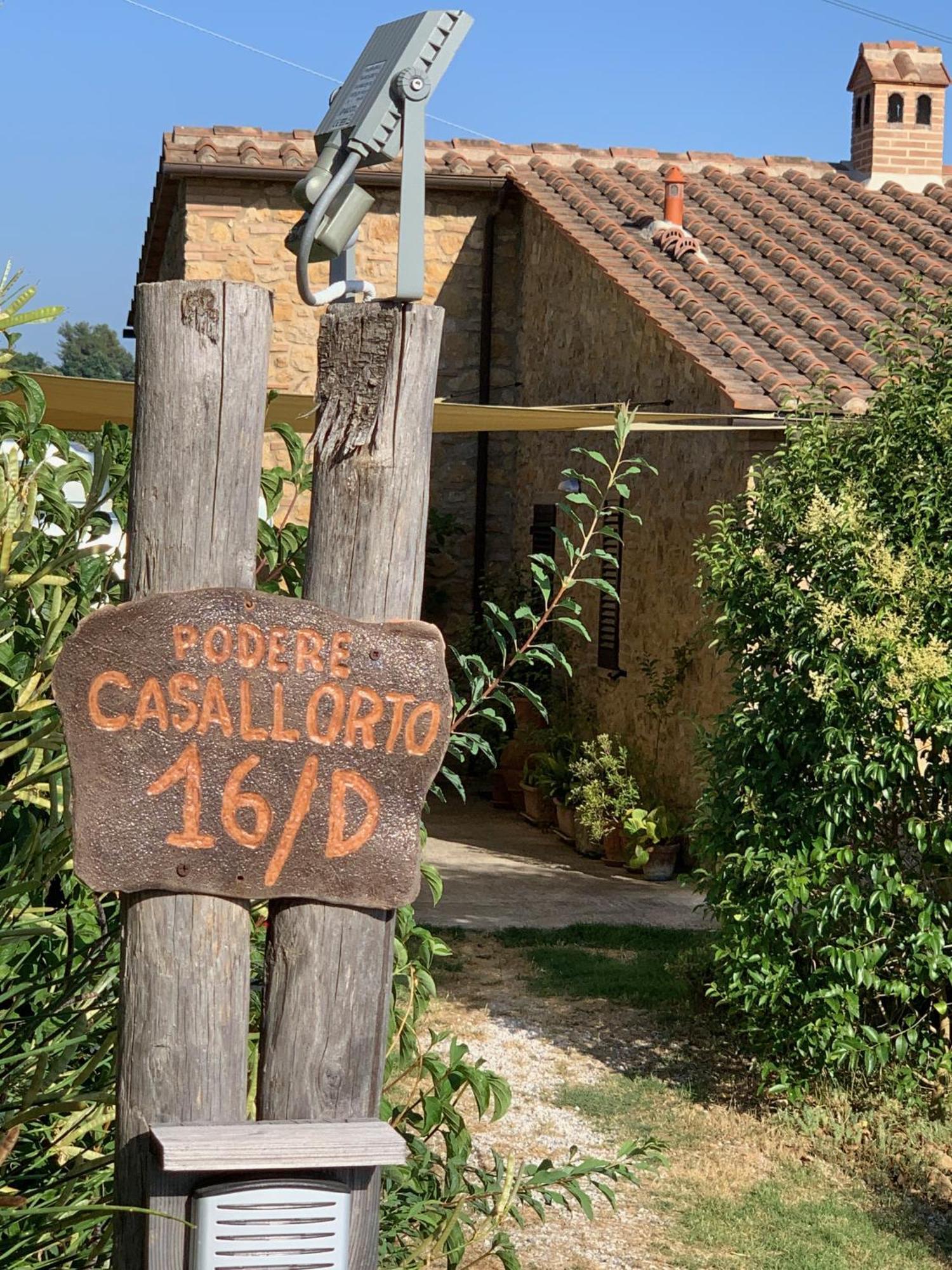 Podere Casallorto Volterra Buitenkant foto