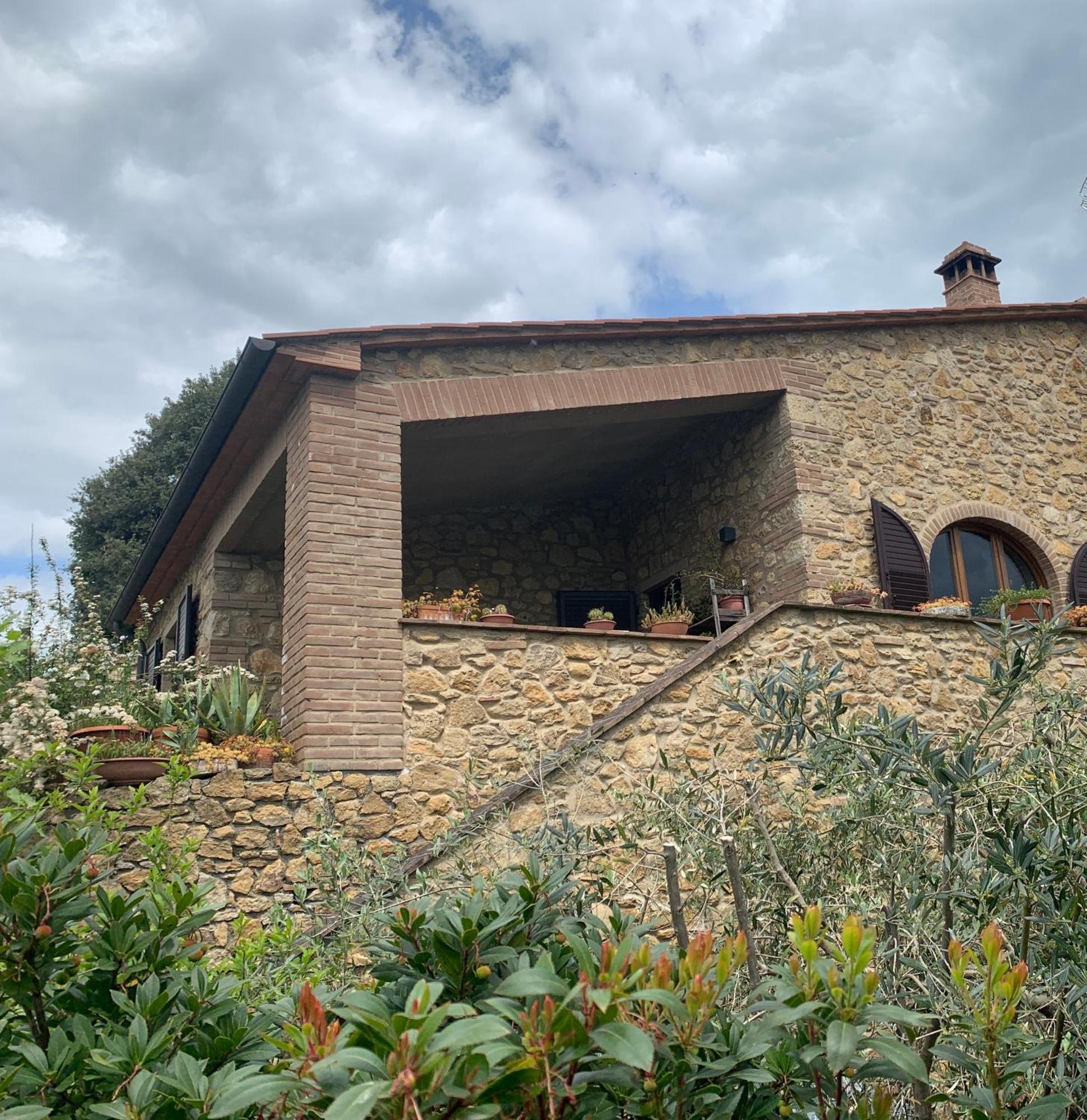 Podere Casallorto Volterra Buitenkant foto
